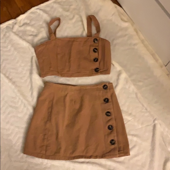 Pacsun crop top set - Picture 2 of 4